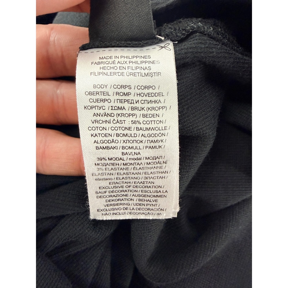 Ralph Lauren Polo Dress Black Short Sleeve A-Line Midi Womens XS - Picture 7 of 12